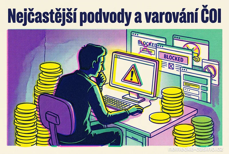 Nejčastější podvody a varování ČOI